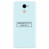 Husa silicon pentru Huawei Enjoy 7 Plus, Imperfectly Perfect