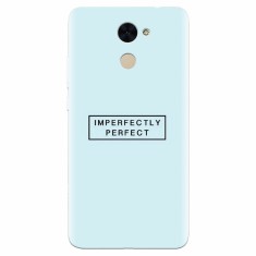 Husa silicon pentru Huawei Enjoy 7 Plus, Imperfectly Perfect foto