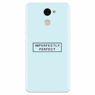 Husa silicon pentru Huawei Enjoy 7 Plus, Imperfectly Perfect foto