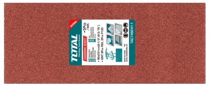 TOTAL - HARTIE ABRAZIVA PENTRU MASINA DE SLEFUIT PowerTool TopQuality