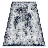 Covor ALLURE 1959 Abstract - Structural, elegant, glamour alb / albastru, 120x170 cm