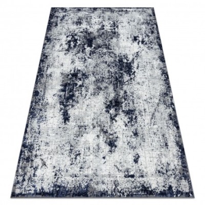 Covor ALLURE 1959 Abstract - Structural, elegant, glamour alb / albastru, 120x170 cm foto