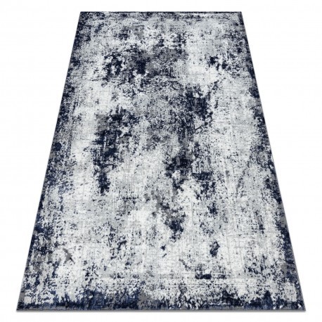 Covor ALLURE 1959 Abstract - Structural, elegant, glamour alb / albastru, 120x170 cm