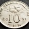 Moneda 10 SEN - MALAEZIA, anul 2001 * cod 79 B
