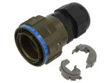 Conector RJ45 Amphenol IP68 pe cablu, 8 pini, Cat 5e
