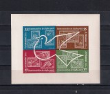 ROMANIA 1962 - COSMONAUTICA IN SLUJBA PACII, COLITA, MNH - LP 541a, Nestampilat