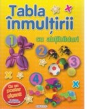 Tabla inmultirii cu abtibilduri (cu un poster gigant si stelute recompensa)