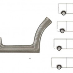 Prag Mercedes Sprinter 209-524 (W906) 07.2006-2017, VW Crafter (2E) 12.2005-04.2017 , Usa Fata Dreapta, cu 1/3 segment interior aripa fata