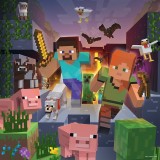 Cumpara ieftin Puzzle Minecraft, 3X49 Piese