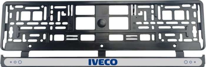 Set 2 bucati, suport numar inmatriculare IVECO III