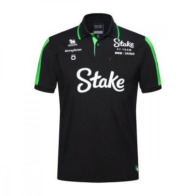 Stake Kick Sauber tricou polo Drivers black F1 Team 2024 - XXL foto