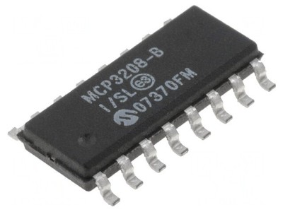 Convertor A/D 8 Canale 12bit 100ksps SO16 foto