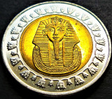Cumpara ieftin Moneda exotica bimetal 1 POUND - EGIPT, anul 2010 * cod 1756 B = A.UNC, Africa