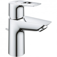 Baterie lavoar Grohe Bauloop 23335001, marimea S, monocomanda, 3/8&#039;&#039;, Crom