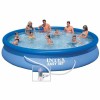 Piscina Gonflabila Intex 28158NP Albastru, 457 x 84 cm, Rotunda, Vinil, Pentru Copii