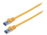 Cablul Patch S/FTP 6a CCA LSZH portocalie 1m 26AWG, Lanberg