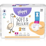 BELLA Baby Happy Soft&amp;Delicate scutece de unică folosință cu canale Mini 3-6 kg 38 buc