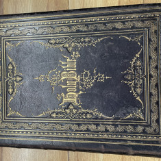 Biblia veche ,1873,engleza, 10.5 kg, 37.5 x 29 x 13 cm , Biblie