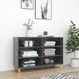 Gossi servanta, gri extralucios, 103,5x35x70 cm, pal
