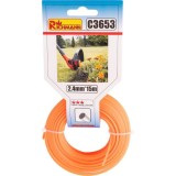 Cumpara ieftin Fir rezerva motocoasa, trimmer, 2.4 mm x 15 m, Richmann&nbsp;