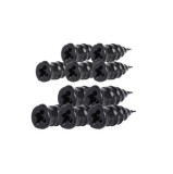 Cumpara ieftin Set 10 dopuri, stifturi vulcanizare pentru anvelope, pana de cauciuc, 2 dimensiuni, 1.2x0.4 cm si 0.9x0.2 cm