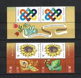 ROMANIA 2023 - EUROPA - PACEA, 2 SERII DIN MINICOALA, MNH - LP 2416, Nestampilat