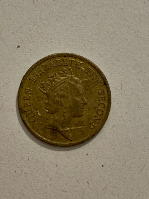 Moneda 10 CENTI - 10 cents - Hong Kong - British - China - 1985 - KM 55 (152) foto