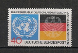 Germania.1973 Aderarea la ONU MG.327, Nestampilat