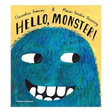 Carte pentru copii Hello, Monster! - Picture Book, poveste despre frica de monstri si imaginatie