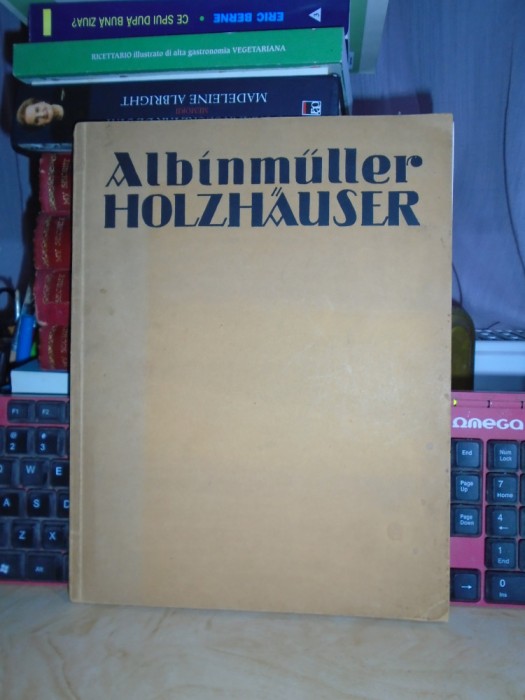 von Professor ALBIN MULLER - HOLZHAUSER ( CASE DIN LEMN ) , STUTTGART , 1921