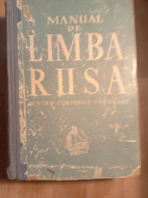 Manual de limba rusa pentru cursurile 0opularr foto