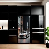 Folie imprimata color pentru decor Frigider, dimensiune 200 x 90cm, model: AVX-FR04, AVEX
