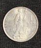 Moneda 1 leu 1914 argint