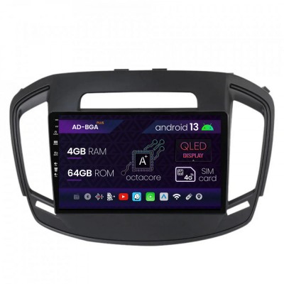 Navigatie Opel Insignia (2014-2016), Android 13, A-Octacore 4GB RAM + 64GB ROM, 9 Inch - AD-BGA9004+AD-BGRKIT249 foto
