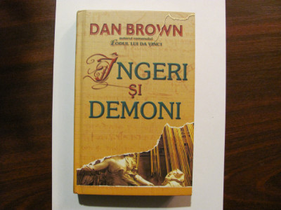 GE - Dan BROWN &amp;quot;Ingeri si Demoni&amp;quot; / RAO foto