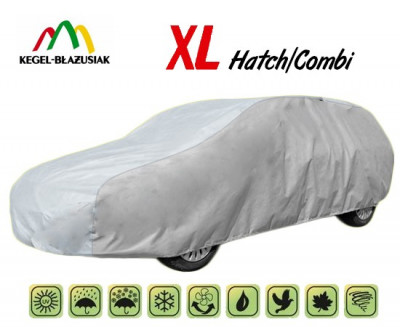 Husa exterioara Mobile Garage XL Hatchback/Combi lungime 450-485 cm Kft Auto foto