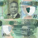 Botswana 2021 - 10 pula UNC