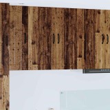 VidaXL Dulap suspendat de bucătărie cu raft Lemn Vechi 80 x 31 x 80 cm 885063