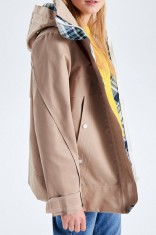 Geaca cu gluga, CROPP, Bej, L foto