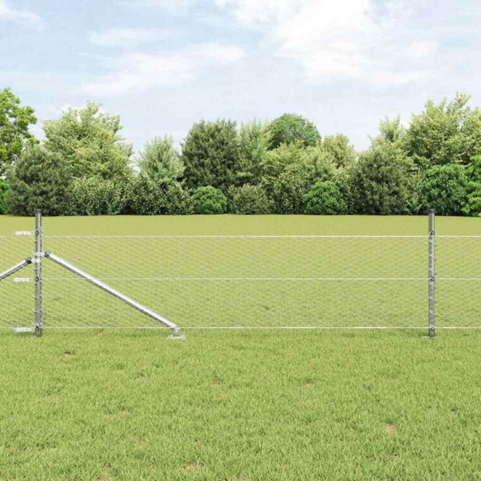 Gard hexagonal 0.4x50 m din oțel zincat