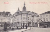 Koloszvar. Matyas kiraly-ter a New-York palotaval (circulata 1913)