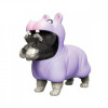 Mini figurina, Dress Your Puppy, Schnauzer in costum de hipopotam, S2