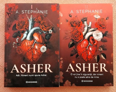 Seria ASHER 2 Volume. Editura Bookzone, 2025 - A. Stephanie foto