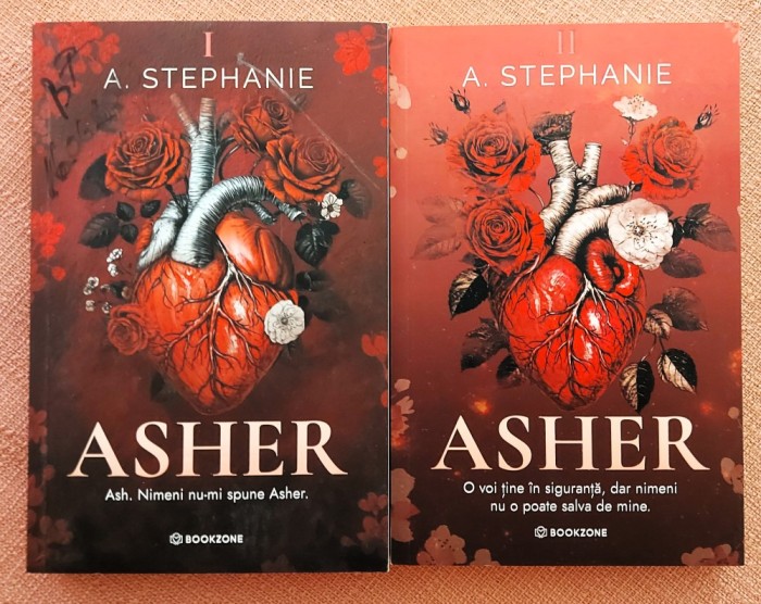 Seria ASHER 2 Volume. Editura Bookzone, 2025 - A. Stephanie