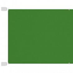 vidaXL Copertină verticală, verde deschis, 100x270 cm, țesătură Oxford