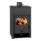 Soba pe lemne, Prity K2 D, metalica, 3,6 kg/h, 490 x 460 x 803