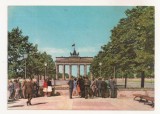 FA66-Carte Postala- GERMANIA - Berlin, Brandenburg Gate, circulata 1967, Fotografie