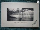 carte postala frumoasa ,de colectie LACUL LEMAN