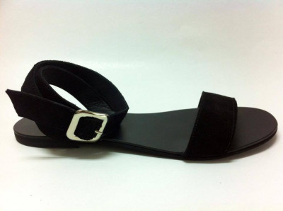 Sandale de dama din piele Black Velvet, 38 foto