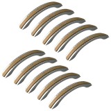 Cumpara ieftin Set 10 Manere din plastic, HL047, lungime 127 mm, distanta gauri 96 mm, para